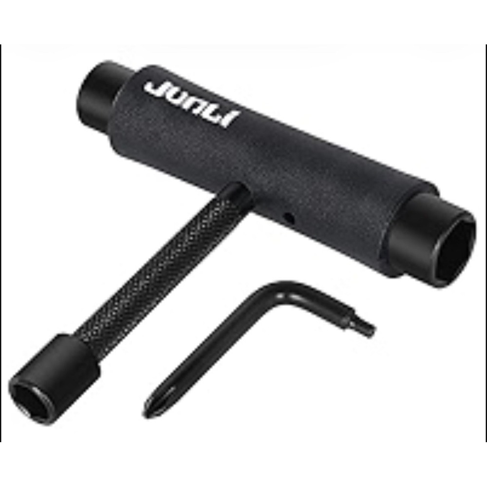 Junli All In 1 Skate T-Tool Skateboard Longboard Multi Function Repair Tool